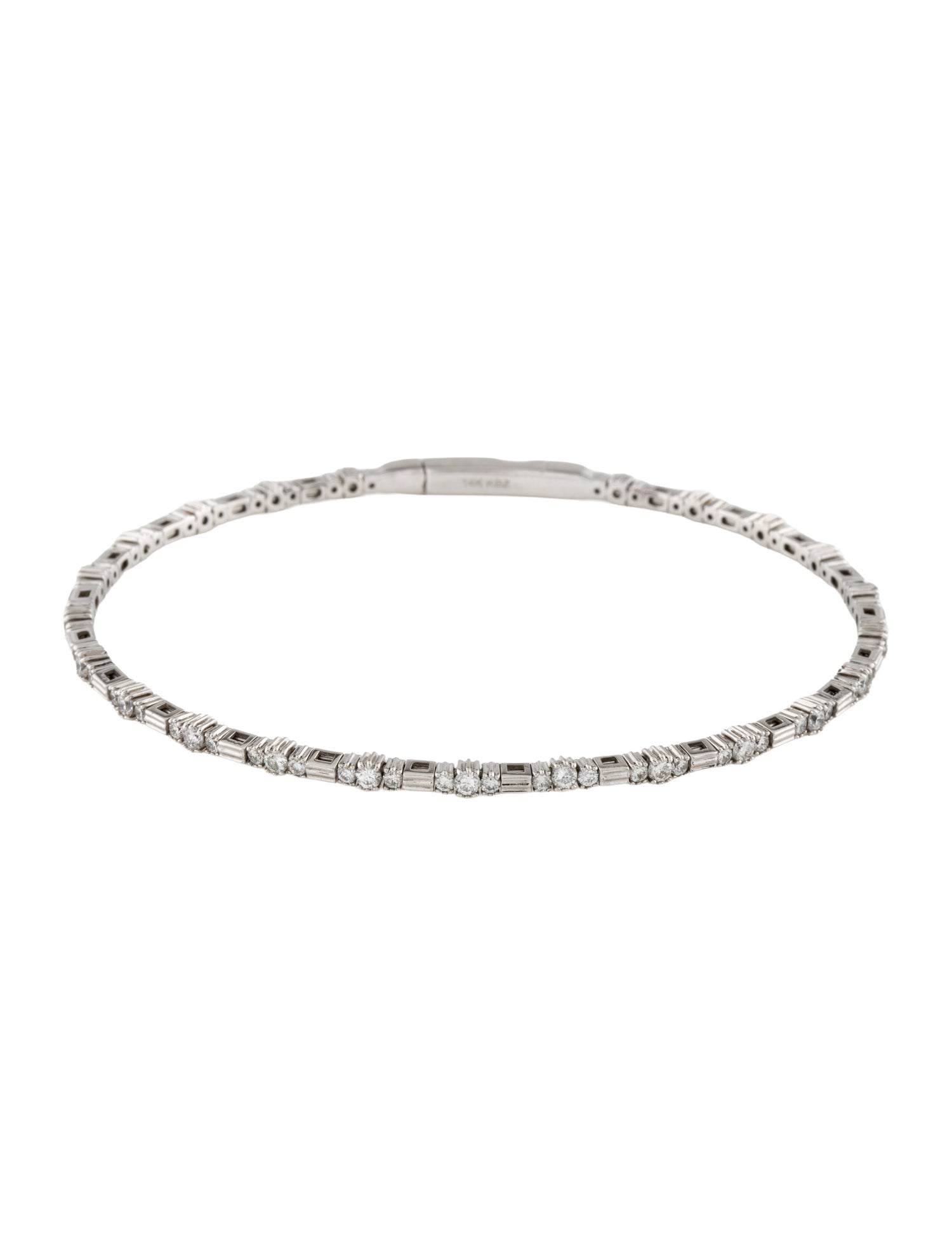 Bracelet 14K 1.41ctw Diamond Bangle