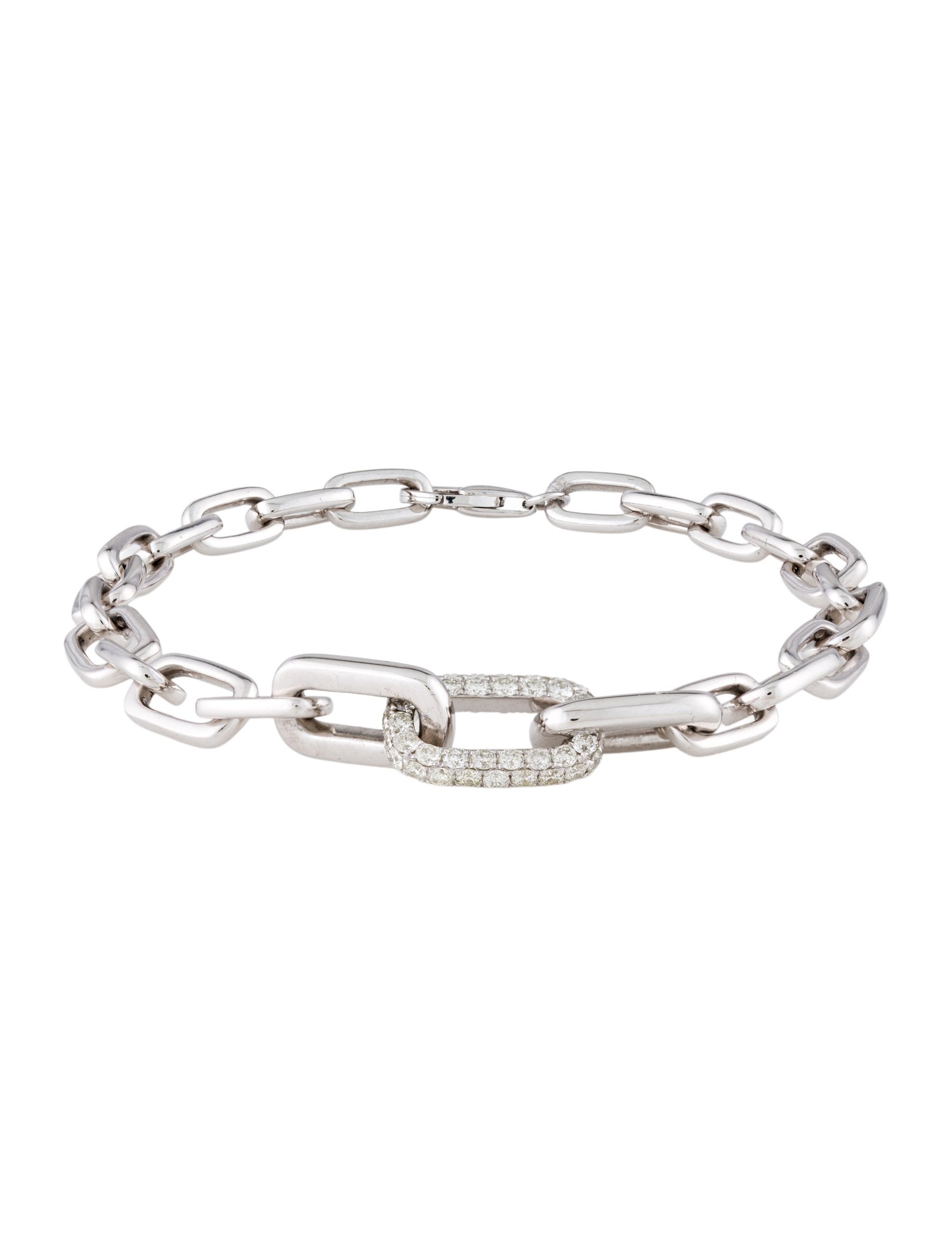 Bracelet 14K 1.30ctw Diamond Link