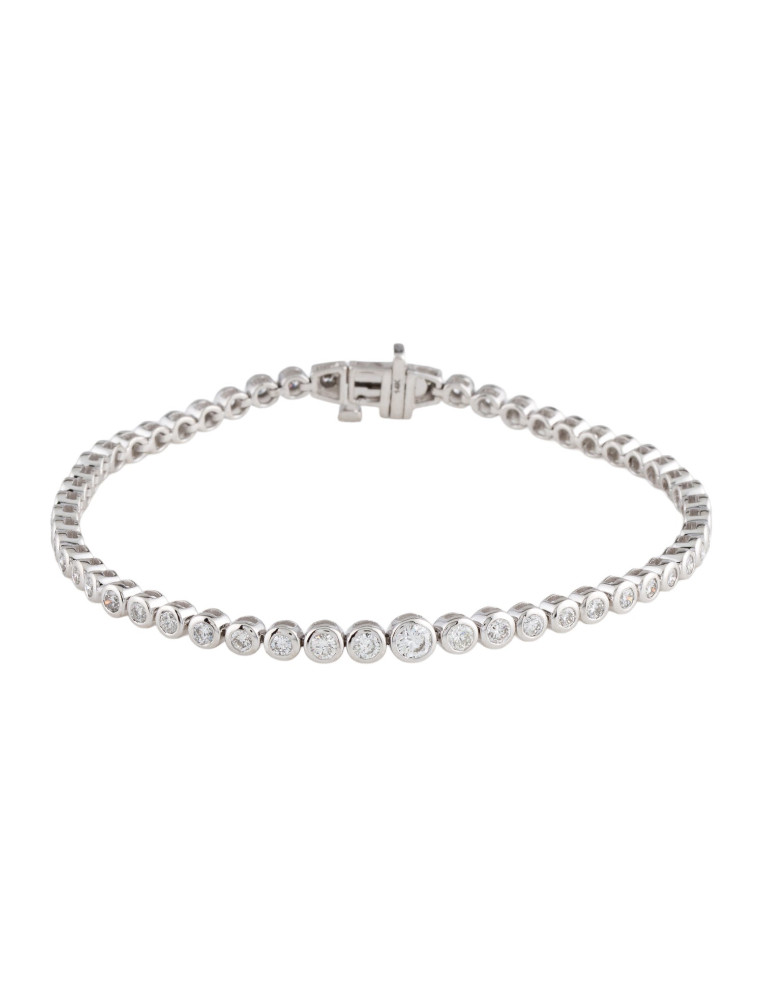 Bracelet 14K 1.72ctw Diamond Tennis