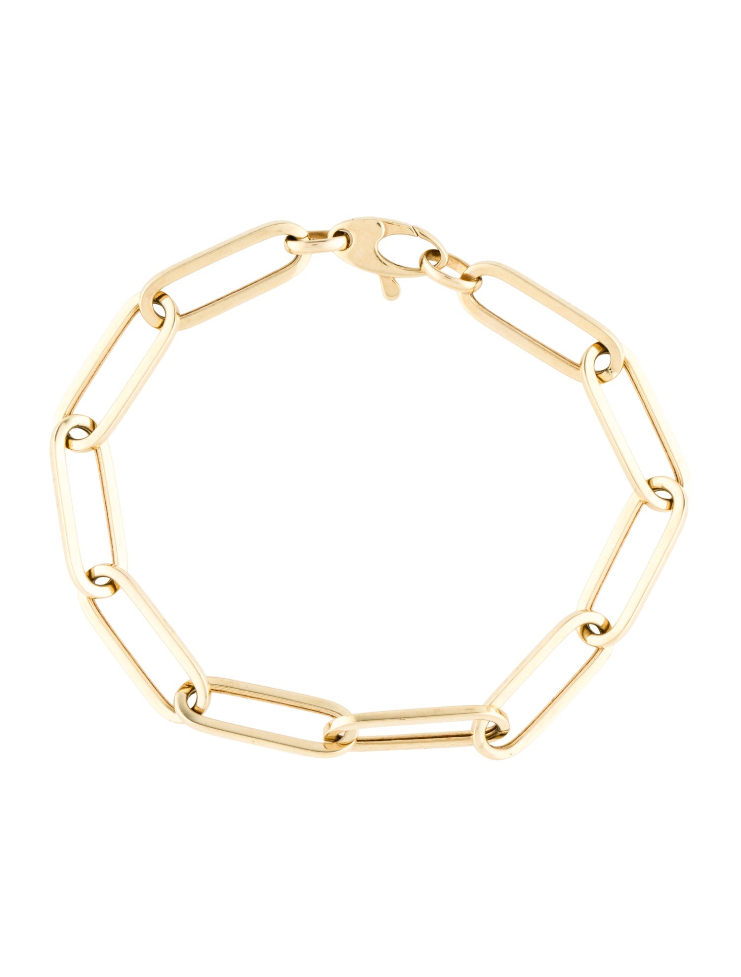 Bracelet 14K Paperclip Link