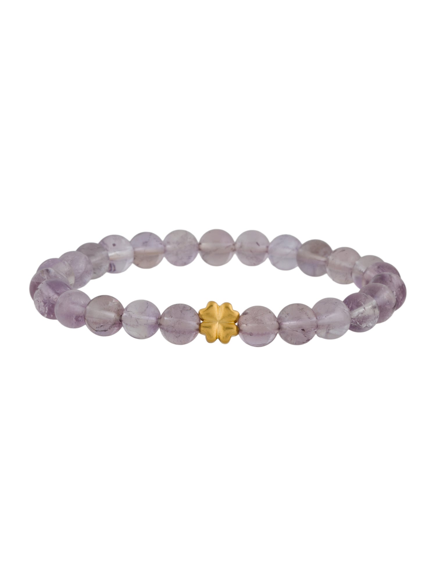 Bracelet 24K Amethyst Beaded