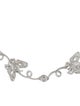 Bracelet 14K Diamond Butterfly Link Bracelet