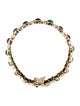 Bracelet 14K Ruby, Sapphire & Emerald Line Bracelet