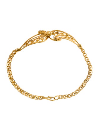 Bracelet 10K Orante Link Bracelet