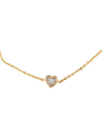 Bracelet 18K Diamond Heart Station Bracelet