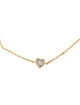 Bracelet 18K Diamond Heart Station Bracelet
