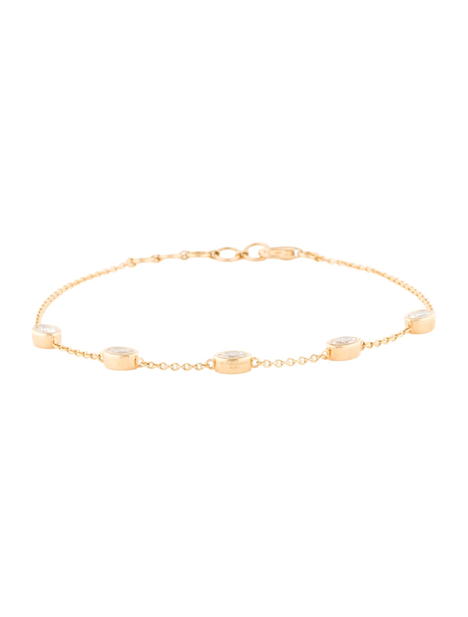 Bracelet 18K Diamond Station Bracelet