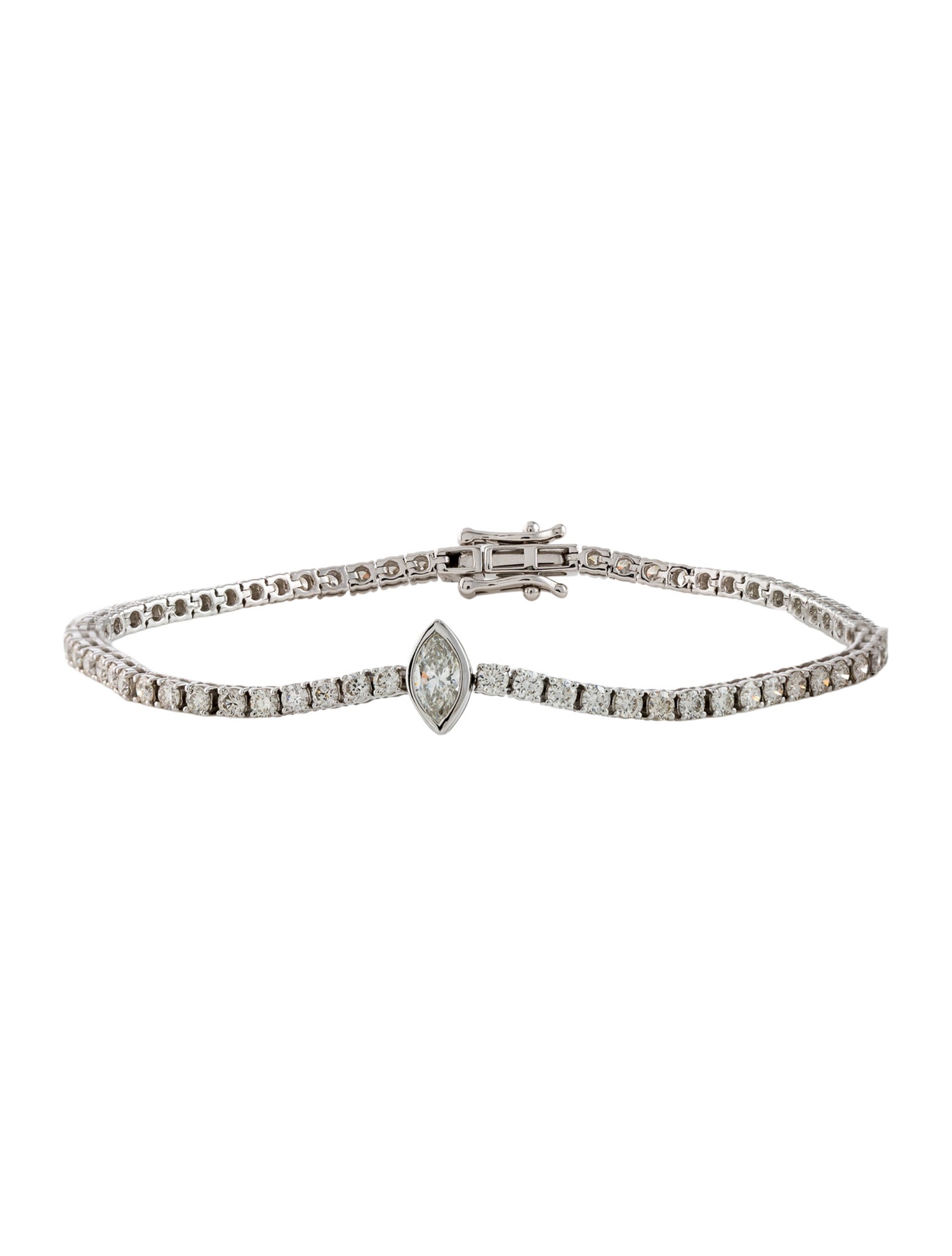 Bracelet 14K 3.49ctw Diamond Link Bracelet