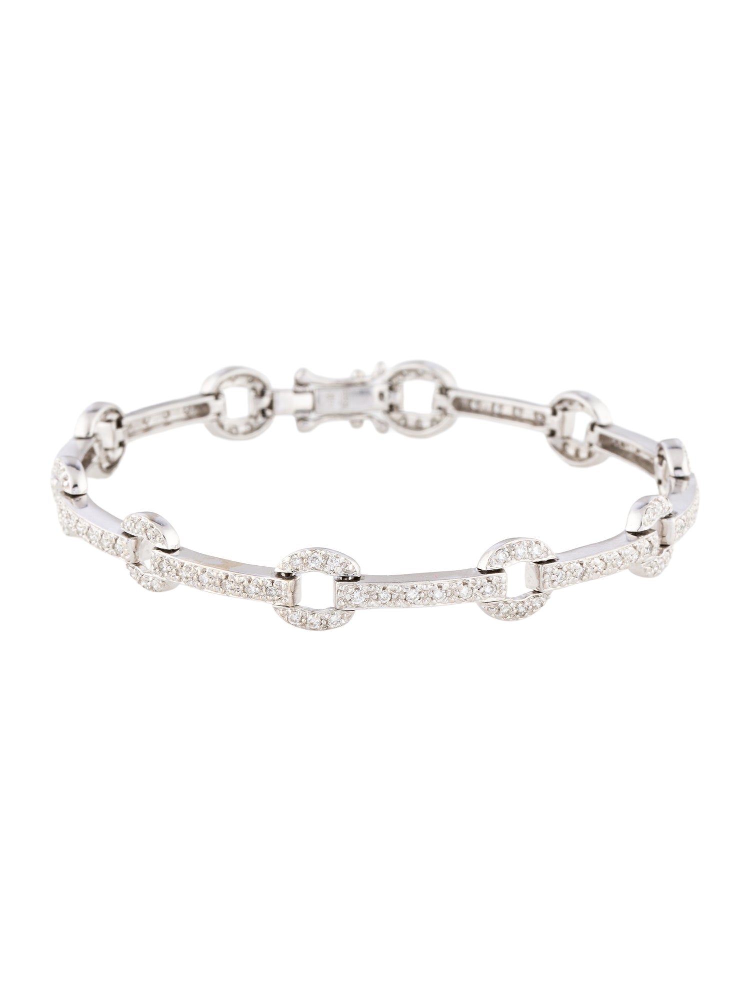 Bracelet 14K 1.0ctw Diamond Link