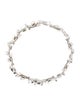 Bracelet 18K Diamond Leaf Branch Link Bracelet