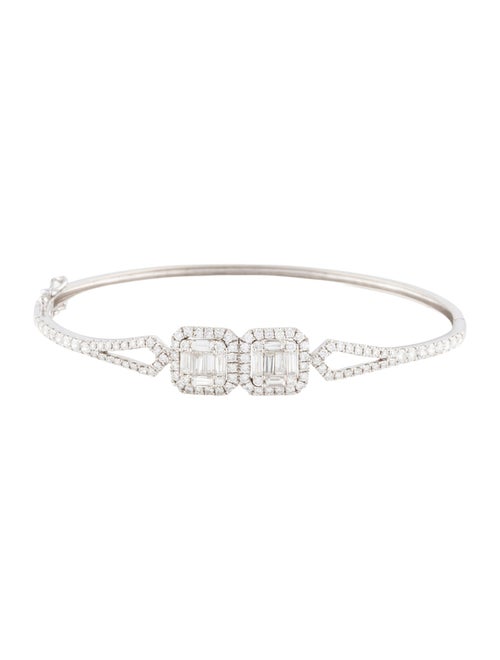 Bracelet 18K 1.97ctw Diamond Bangle Bracelet