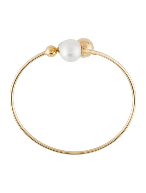 Bracelet 14K Pearl Bangle Bracelet