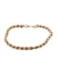 Bracelet 14K Rope Chain Link Bracelet
