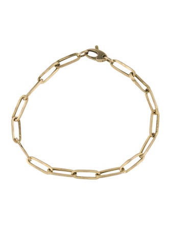 Bracelet 14K Paperclip Link Bracelet