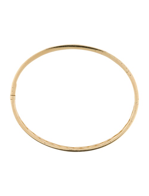 Bracelet 18K Diamond Hinged Bangle
