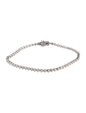 Bracelet 18K 1.30ctw Diamond Tennis Bracelet