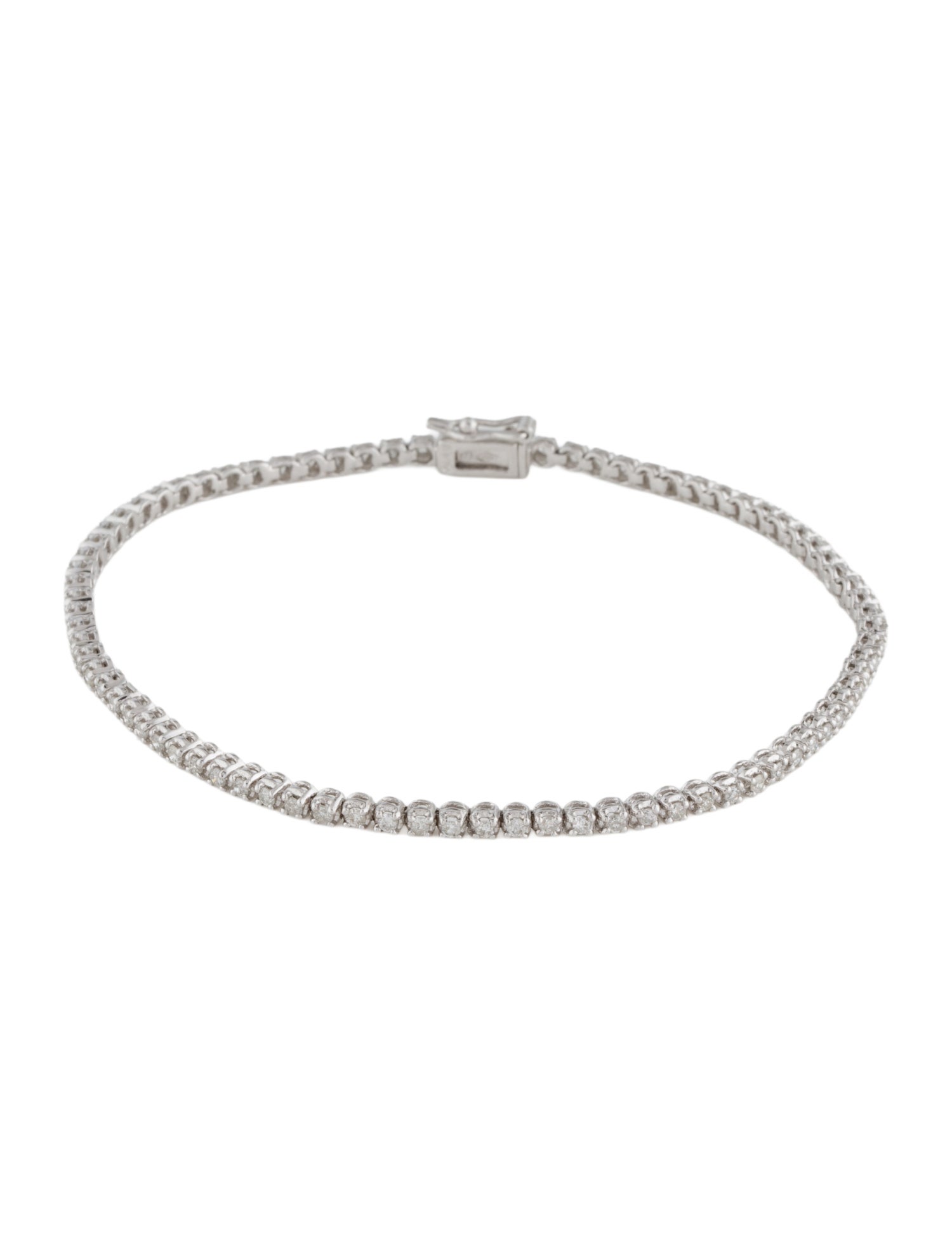 Bracelet 18K 1.00ctw Diamond Link Bracelet