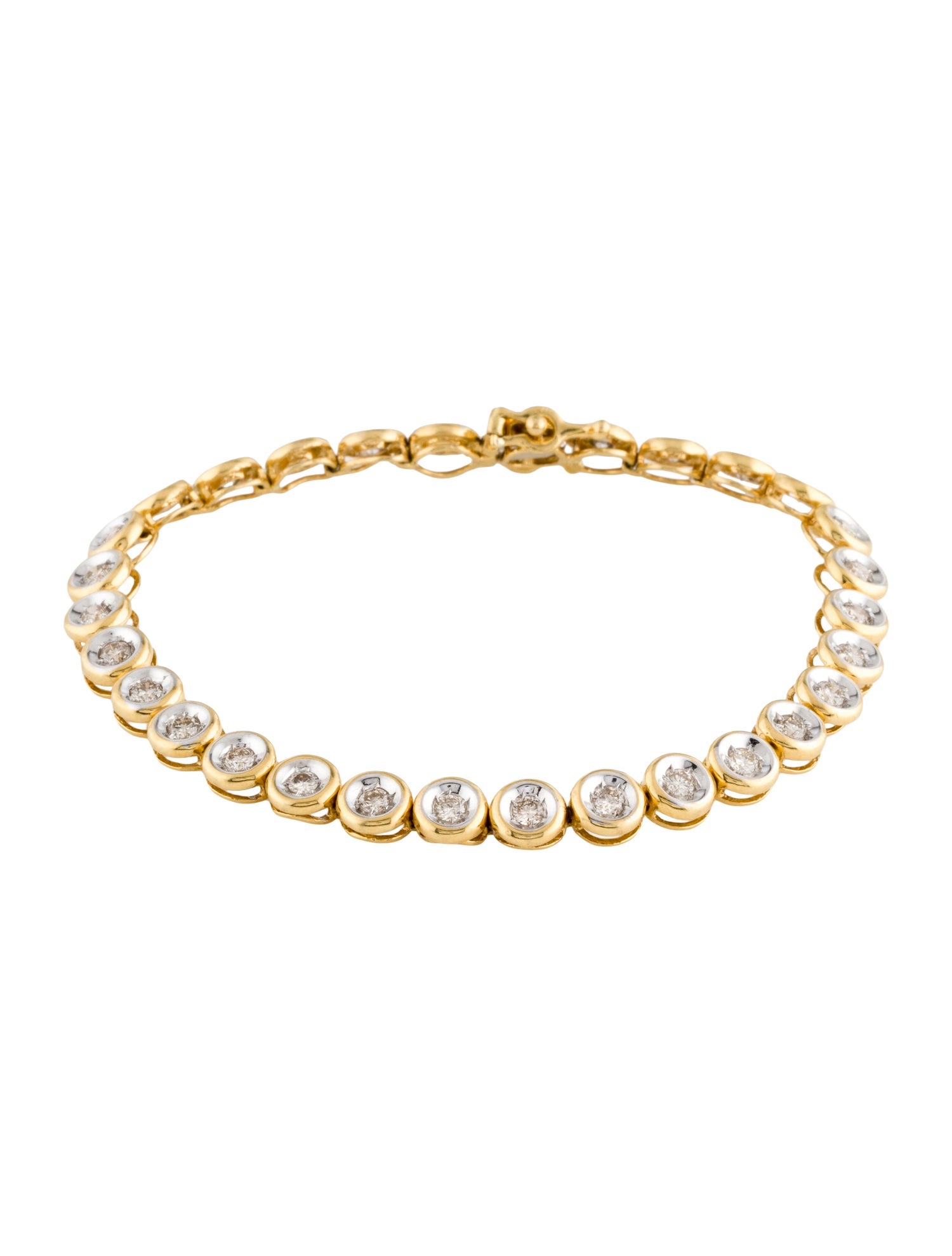 Bracelet 18K 1.80ctw Diamond Tennis