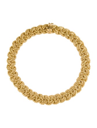 Bracelet 18K Braided Collar Necklace
