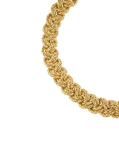 Bracelet 18K Braided Collar Necklace