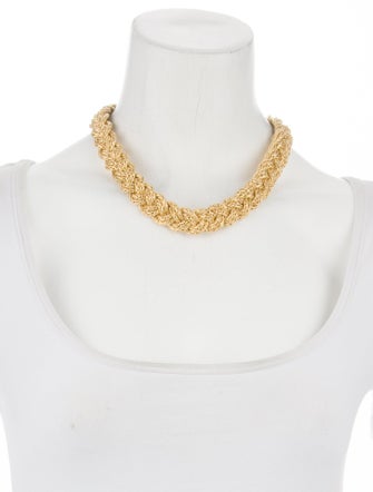 Bracelet 18K Braided Collar Necklace