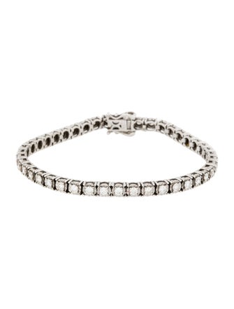 Bracelet 14K 1.50ctw Diamond Tennis Link Bracelet