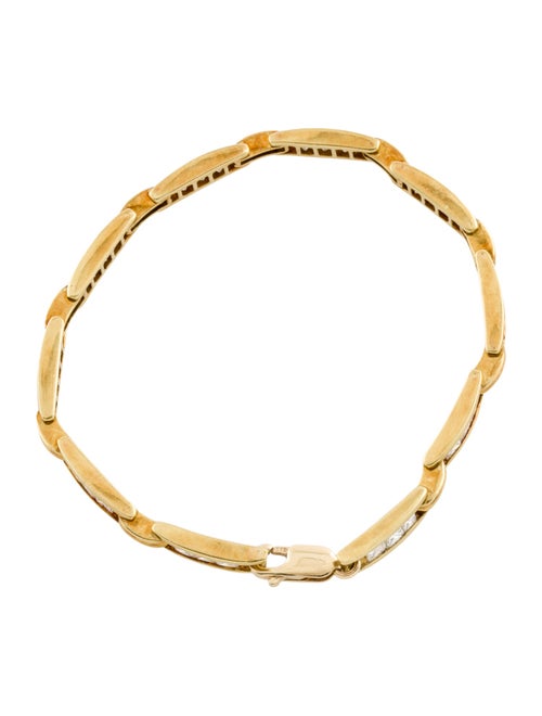 Bracelet 18K 3.98ctw Diamond Link Bracelet