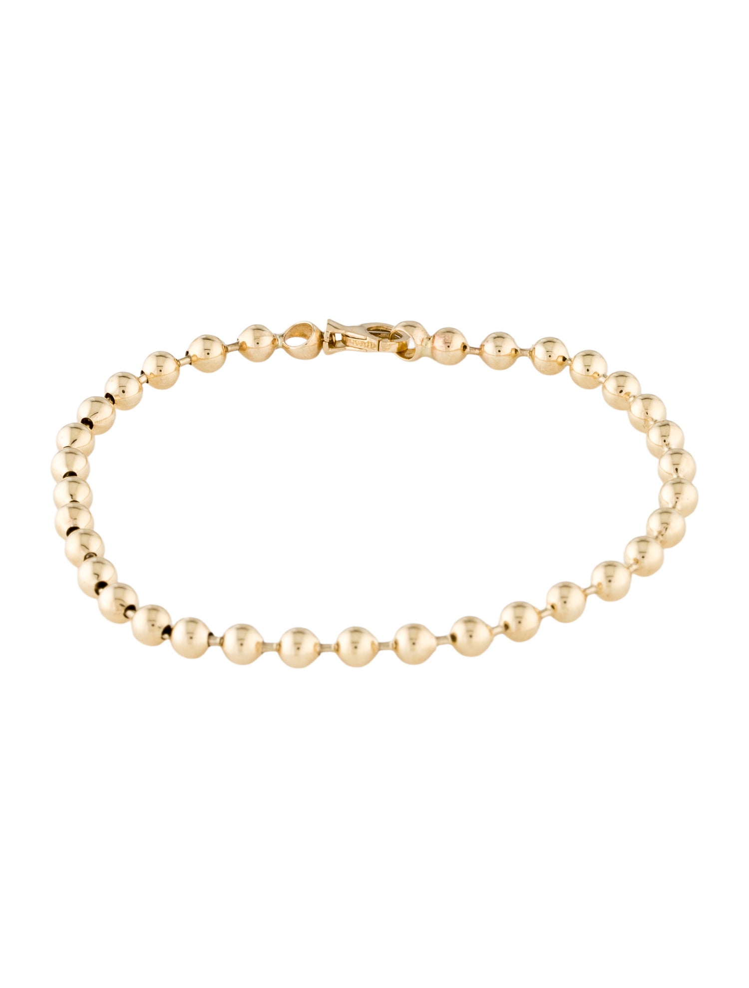 Bracelet 14K Ball Chain Link