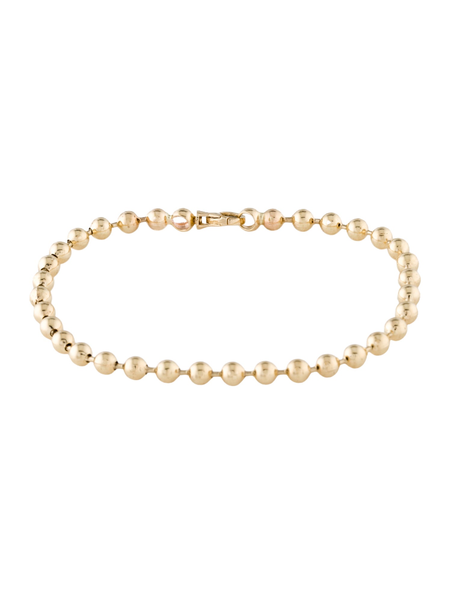 Bracelet 14K Ball Link