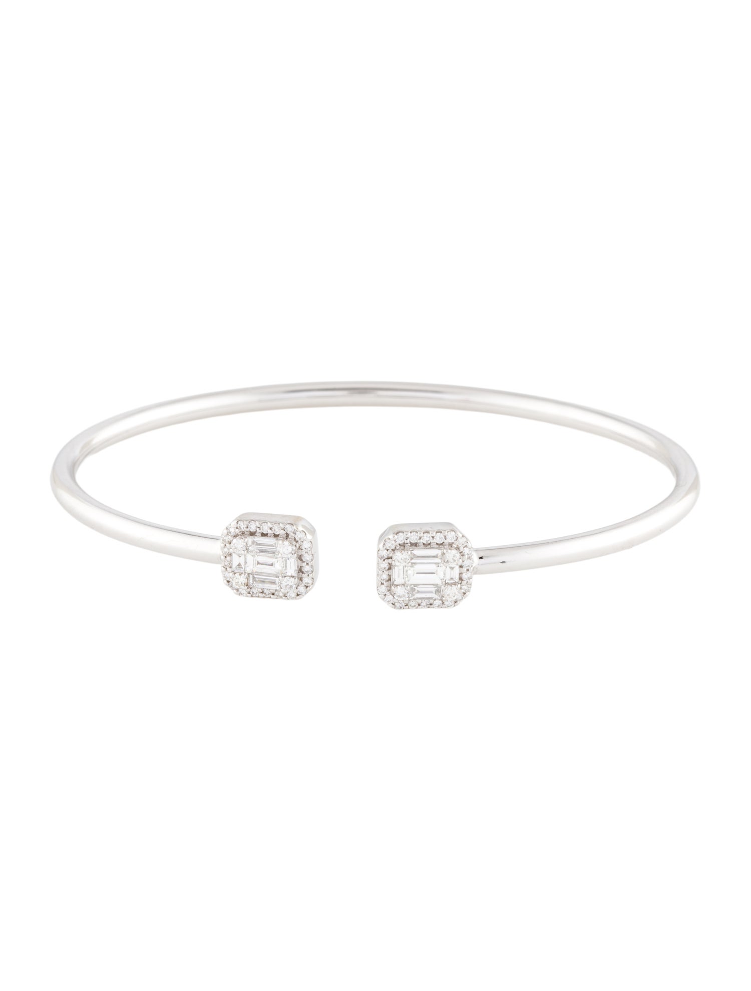Bracelet 18K Diamond Cluster Cuff