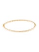 Bracelet 14K Twist Hinged Bangle
