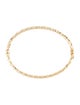 Bracelet 14K Twist Hinged Bangle