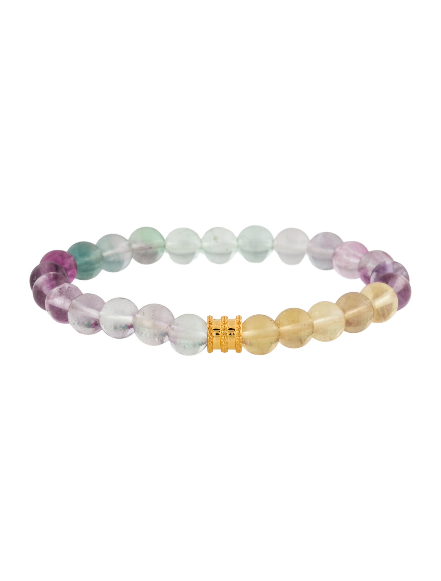 Bracelet 24K Fluorite Bead