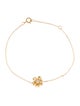 Bracelet 14K Diamond Flower Station Bracelet