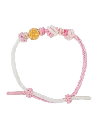 Bracelet 24K Cake Charm Cord Bracelet