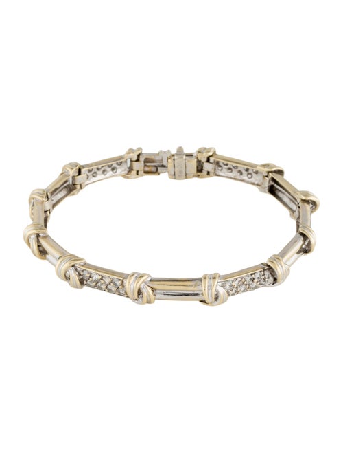 Bracelet 14K 1.92ctw Diamond Link Bracelet