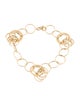 Bracelet 14K Circle Link Bracelet