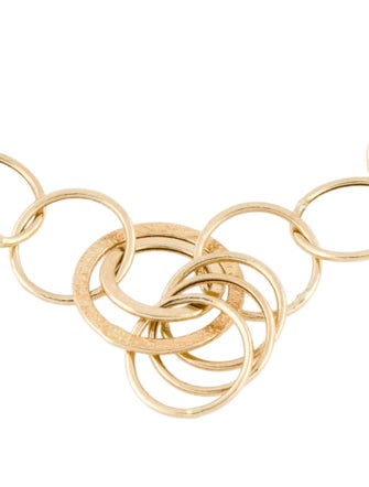Bracelet 14K Circle Link Bracelet