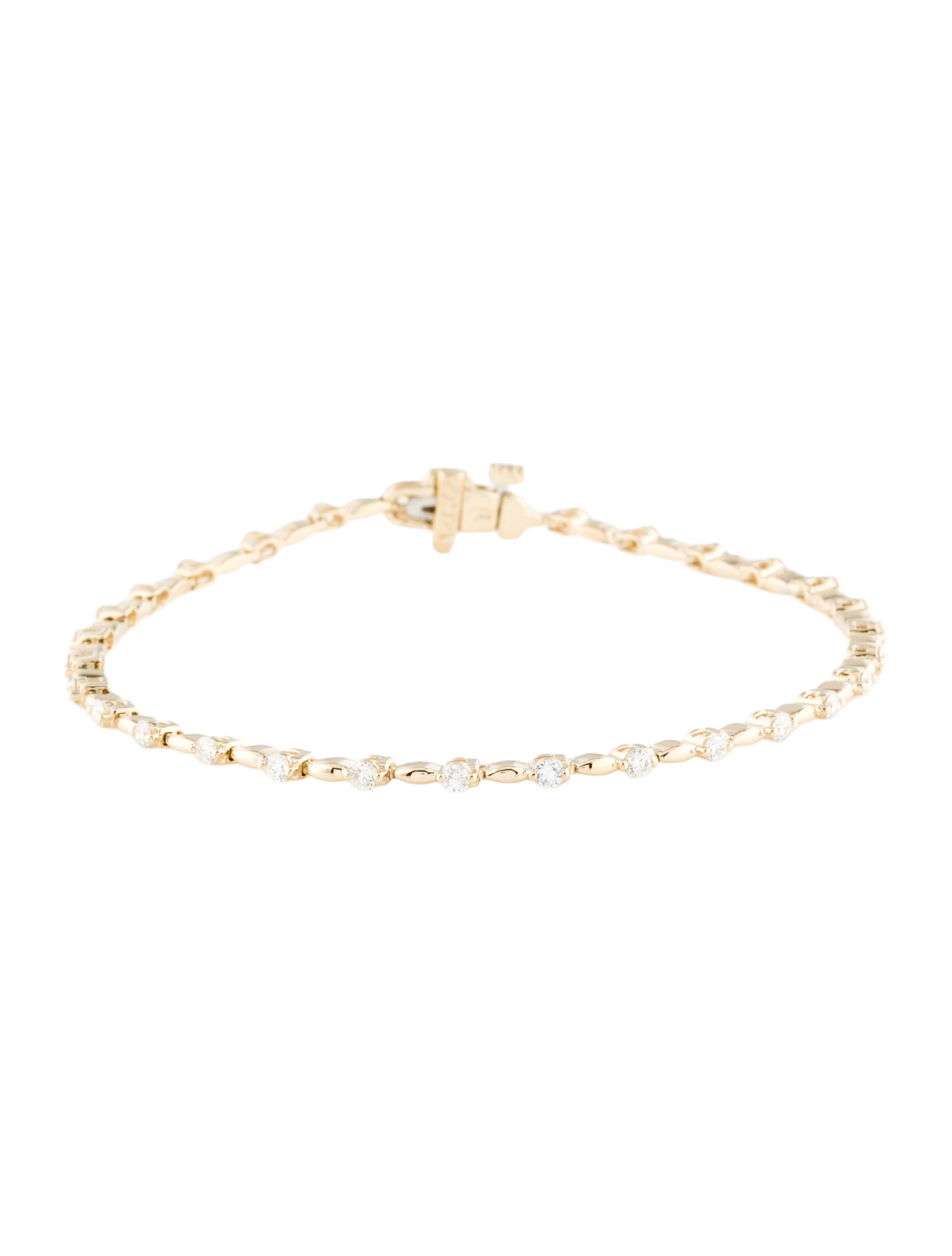 Bracelet 14K 1.00ctw Diamond Link Bracelet