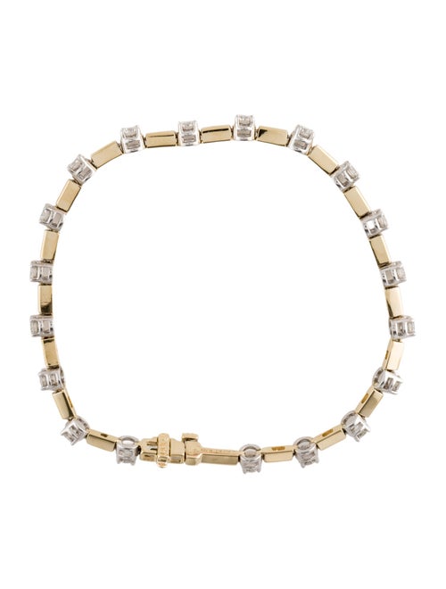 Bracelet 14K 2.15ctw Diamond Link Bracelet