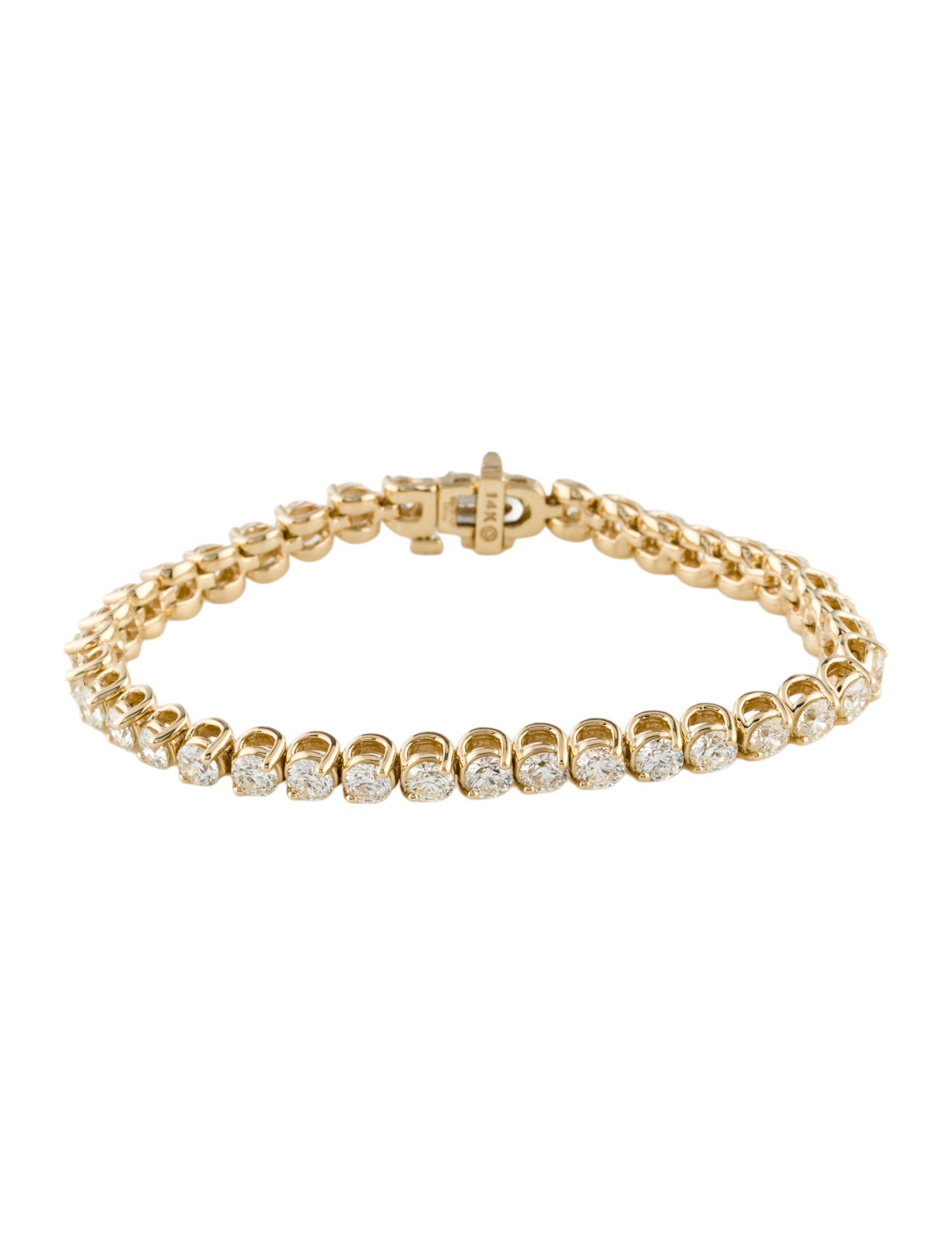 Bracelet 14K 7.00ctw Diamond Tennis