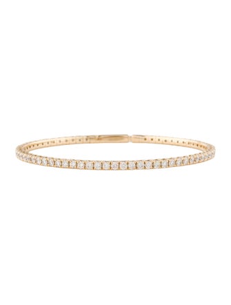 Bracelet 14K 3.50ctw Diamond Bangle Bracelet