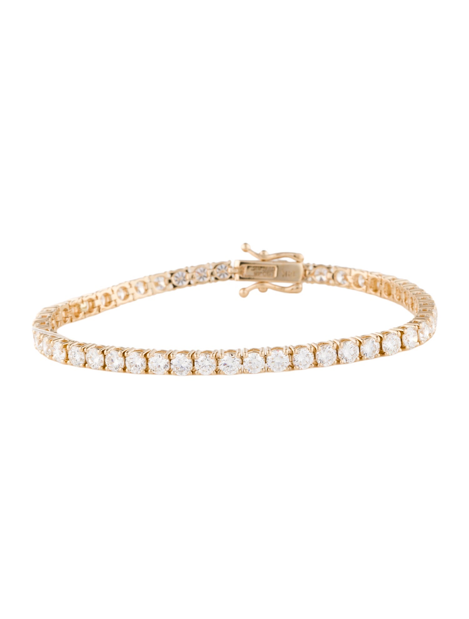 Bracelet 14K 6.20ctw Lab-Grown Diamond Link Bracelet