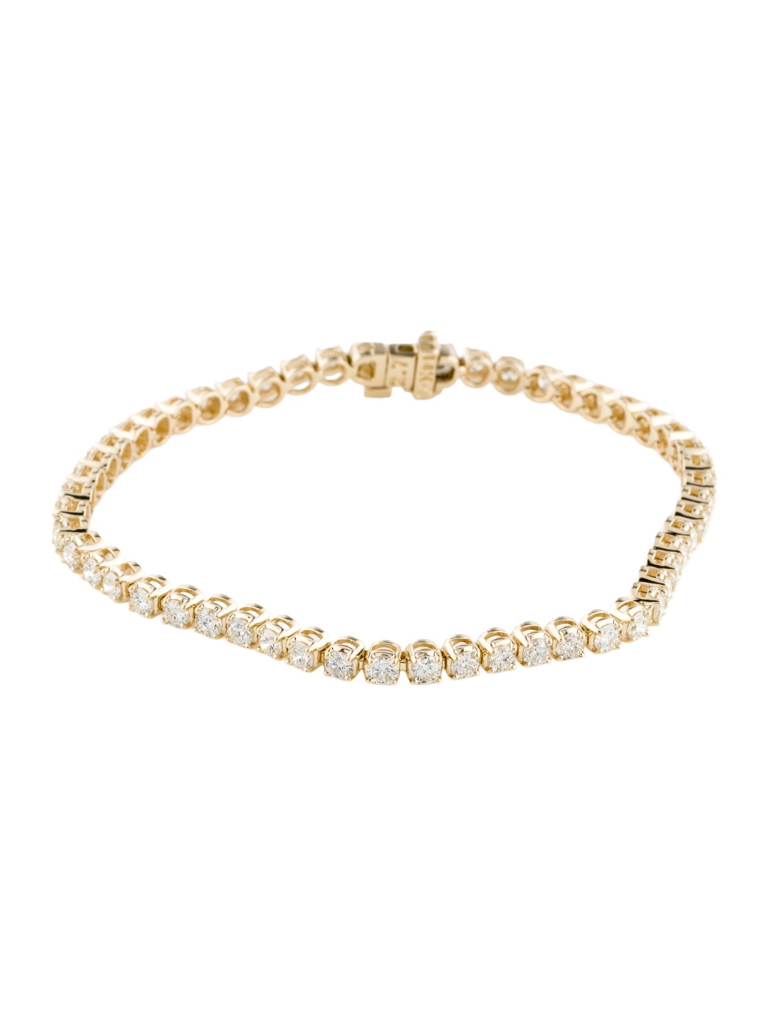 Bracelet 14K 4.00ctw Diamond Link Bracelet
