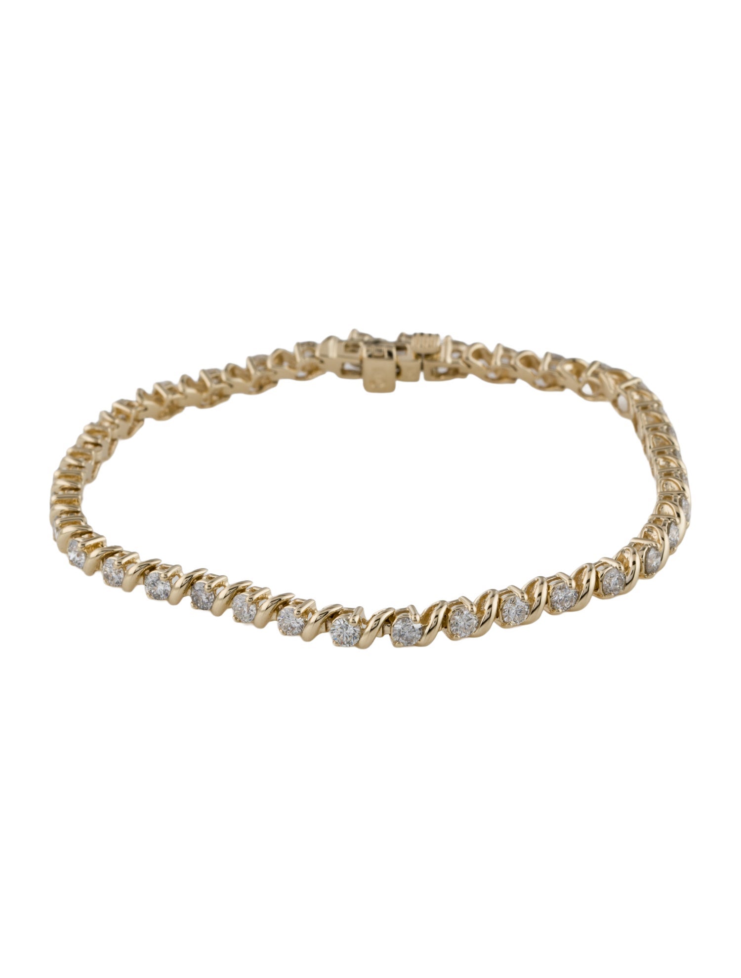 Bracelet 14K 2.75ctw Diamond Link Bracelet