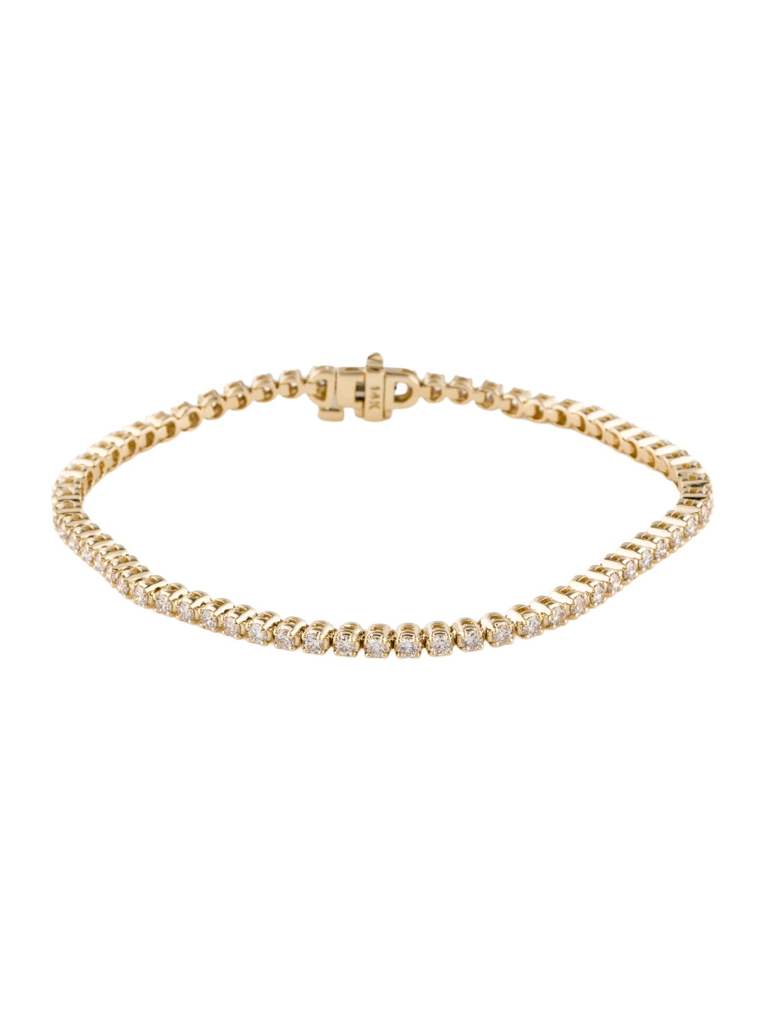 Bracelet 14K 2.00ctw Diamond Tennis Bracelet