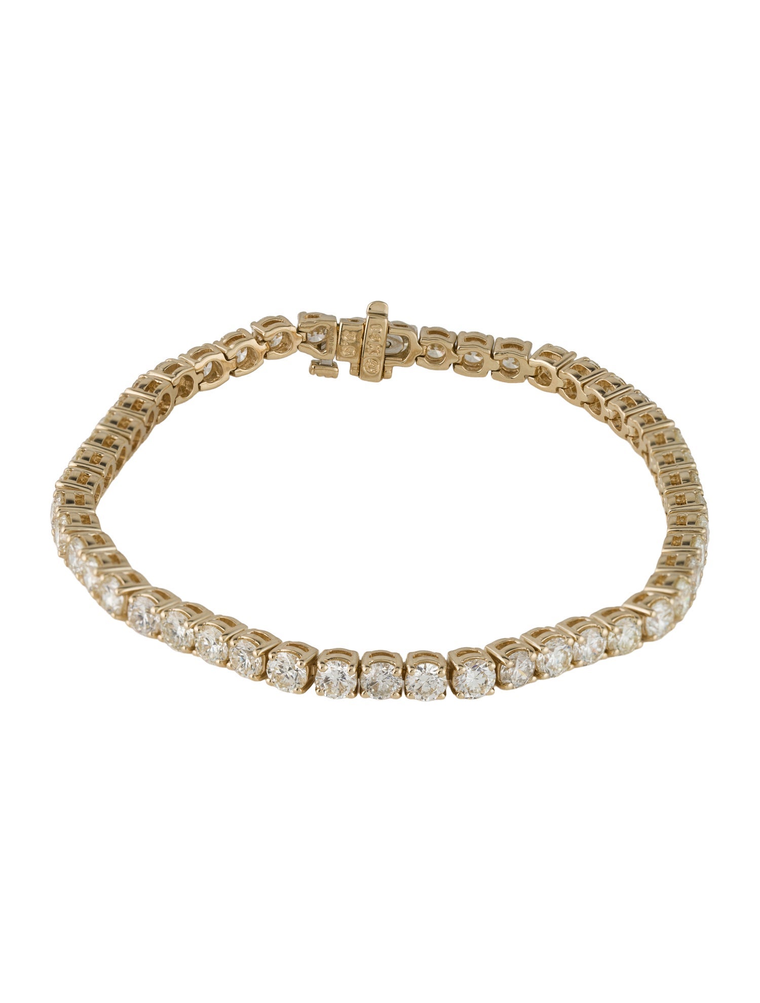 Bracelet 14K 9.0ctw Diamond Tennis