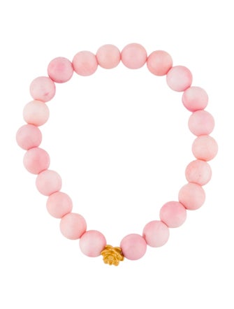 Bracelet 24K Shell Bead Bracelet