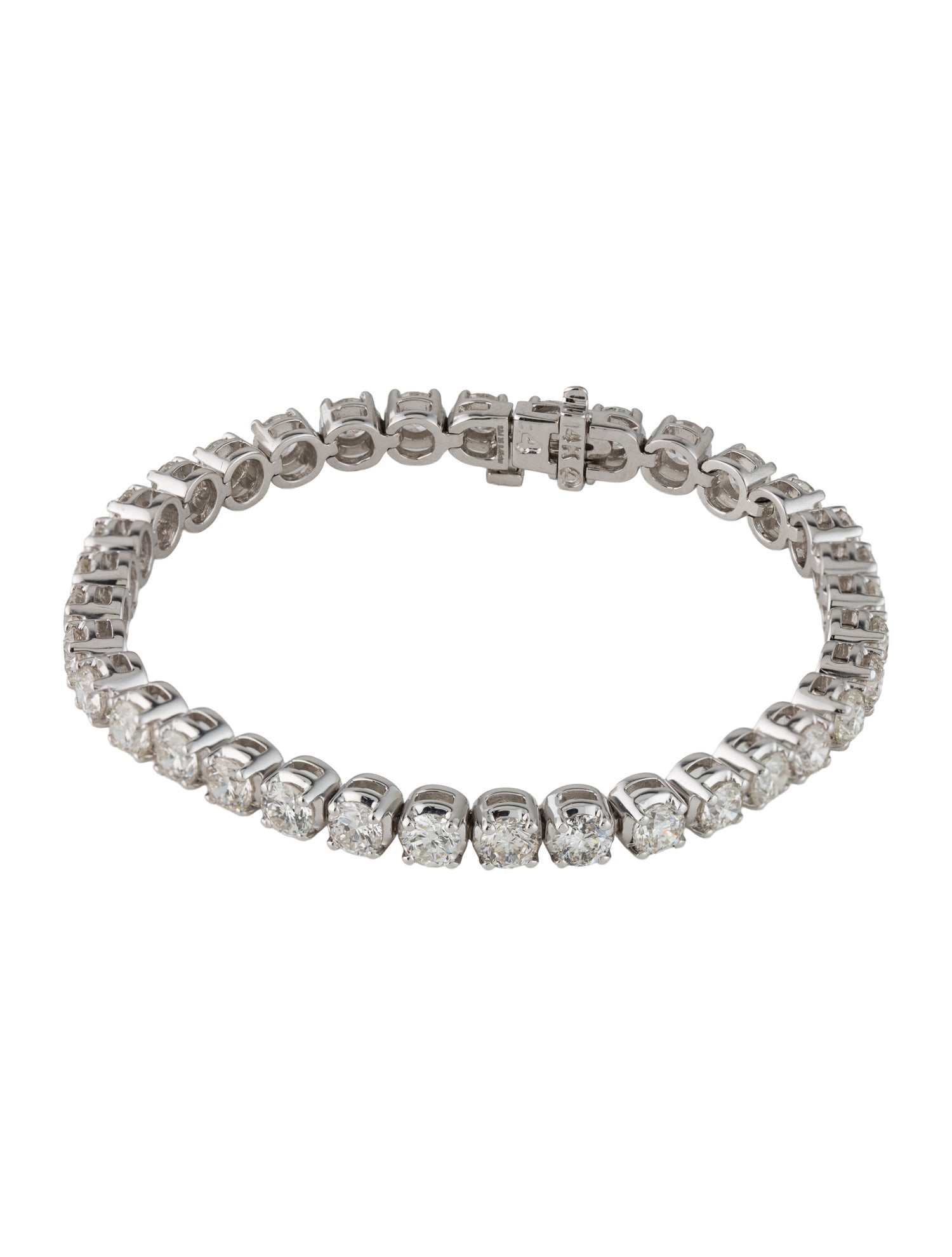 Bracelet 14K 8.45ctw Diamond Tennis