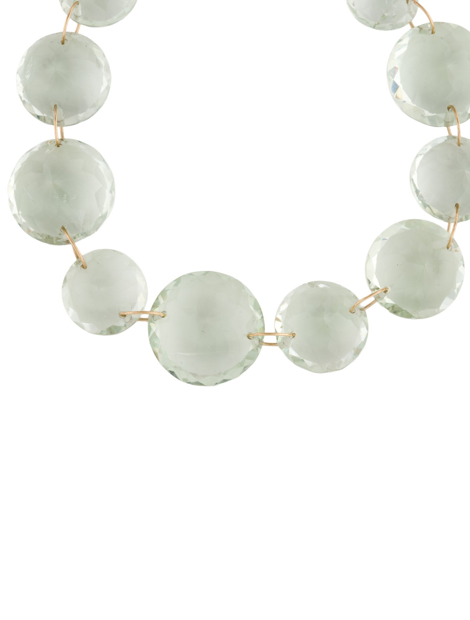 Bracelet 14K Prasiolite Link
